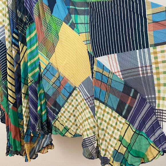 Free People Samara Smocked Maxi Dress - Light Combo - Size Small - Picture 7 of 12